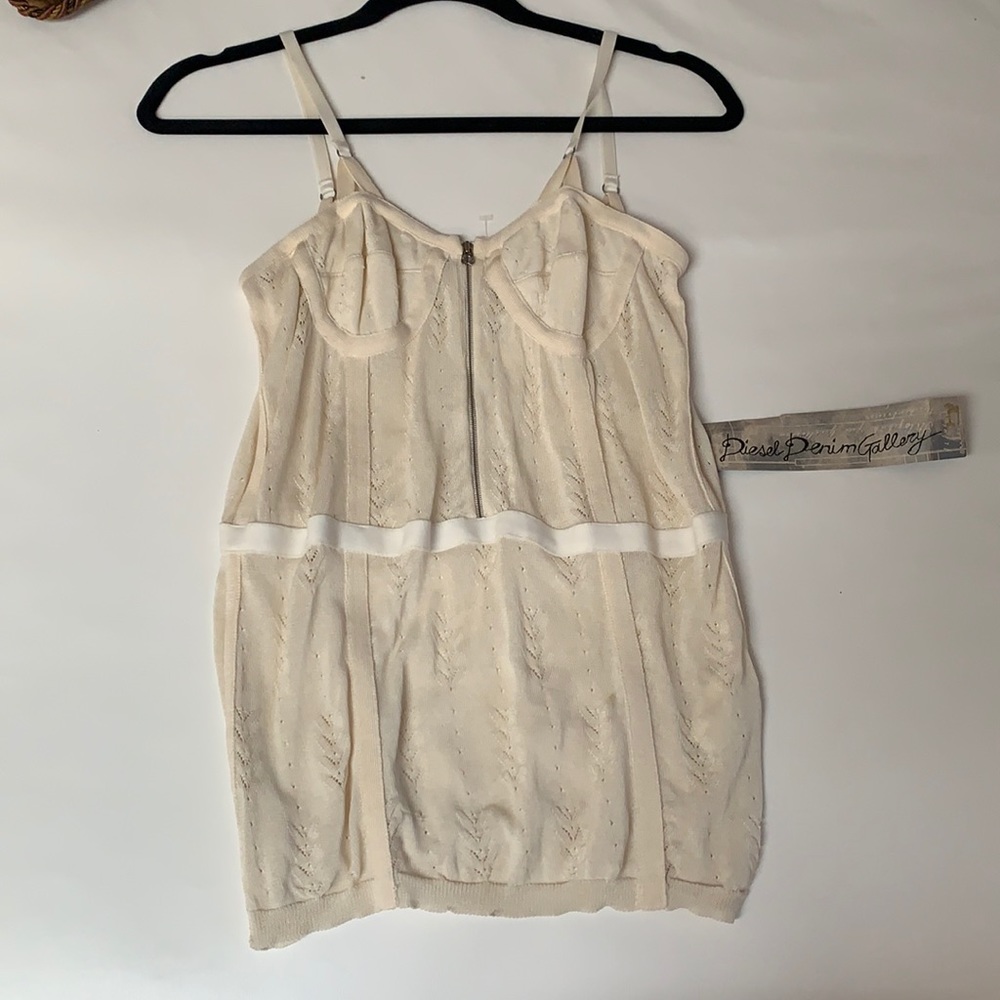 Diesel denim top NWT